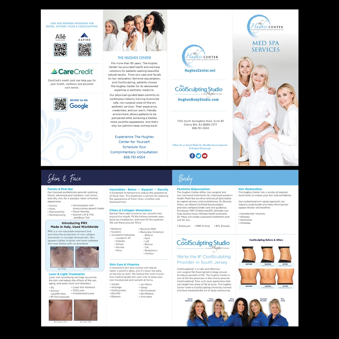 Hughes Brochure Example MedSpa