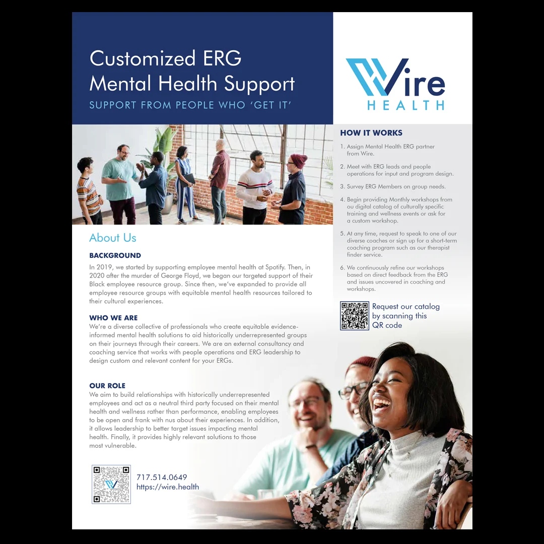 Wire Health Flyer ERG