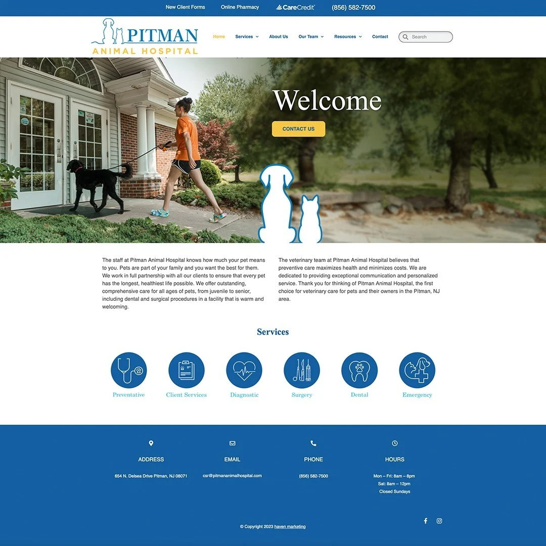 Pitman Website