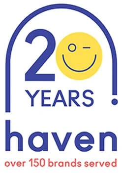 Haven Marketing 20 years, 150 brands